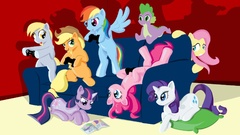 Rarity spike video games my little pony rainbow dash twilight 