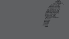 Ravenmeh raven words abstract