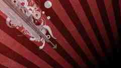 Rays sun red pattern white abstract thing rising