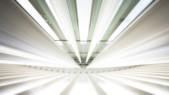 Rays white lights harmony tubes perspective