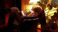 Reading falling down sleeping