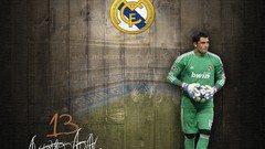 Real Madrid football player Athletes soccer goalkeeper Adan