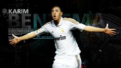 Real Madrid soccer karim benzema