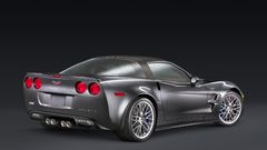 Rear angle view cars