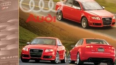 Rear angle view cars