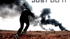 Rebel Nike libya just