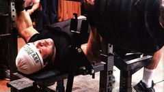 Record barbells Bench press