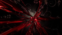 Red abstract