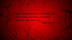 Red abstract Attractions red background Quotes