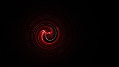 Red abstract colors waves backgrounds digital art