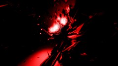 Red abstract explosion explosions FX