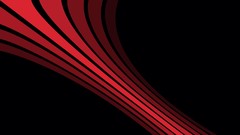 Red abstract lines