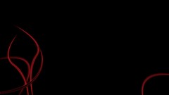 Red abstract lines stripes minimalistic