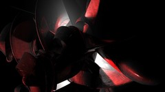 Red abstract renders