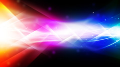 Red and blue abstract