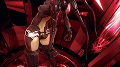 Red Anime anime girls redjuice deviantart cyber
