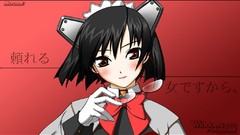 Red Anime glasses Operating Systems tan meganekko 