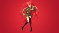 Red Anime red eyes anime girls shakugan no shana shana