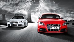 Red Audi audi r8 vehicles concept cars amplifiers