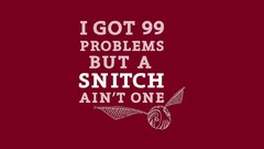 Red background funny harry potter Snitch