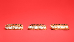 red background Minimalism digital art Simple Background food