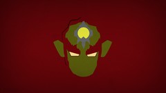 Red background the legend of zelda minimalistic blo0p Ganondorf