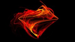 Red black background diamond minimalistic