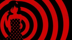 Red black girl Anime