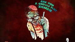 Red blood grunge zombies google google plus brains 