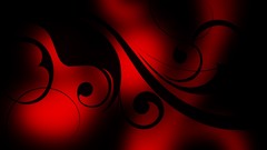 Red blurred swirls Lights Valerie Poxleitner