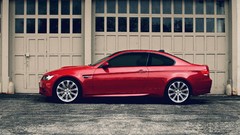 Red BMW M3 E92