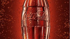 Red bottles coca-cola soda digital art