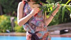 Red brunettes Maria Ozawa