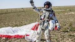 Red Bull Felix Baumgartner stratos free fall Red Bull Stratos