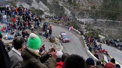 Red Bull monte carlo wrc Rally Car Citroen C4 WRC Loeb