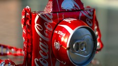 Red Cameras coca-cola soda cans