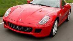 Red cars 2006 Ferrari 599 Ferrari 599 GTB Fiorano