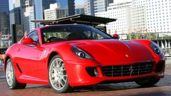 Red cars 2006 Ferrari 599 Ferrari 599 GTB Fiorano