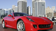 Red cars 2006 Ferrari 599 Ferrari 599 GTB Fiorano