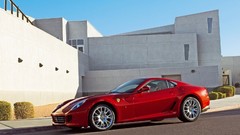 Red cars 2006 Ferrari 599 Ferrari 599 GTB Fiorano