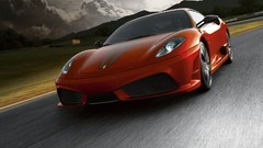 Red cars 2008 ferrari f430 scuderia