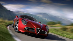 Red cars Alfa Romeo