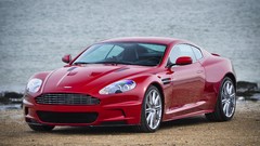 Red cars Aston Martin vehicles aston martin v8 vantage Supercars