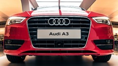 Red cars Audi A3