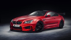 Red cars bmw m6