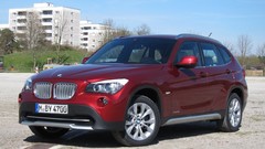 Red cars BMW X1