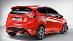 Red cars concept art ford fiesta