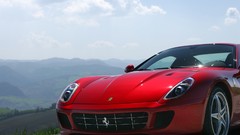 Red cars Ferrari 599 Ferrari 599 GTB Fiorano