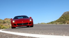 Red cars Ferrari 599 Ferrari 599 GTB Fiorano