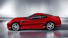 Red cars Ferrari 599 Ferrari 599 GTB Fiorano